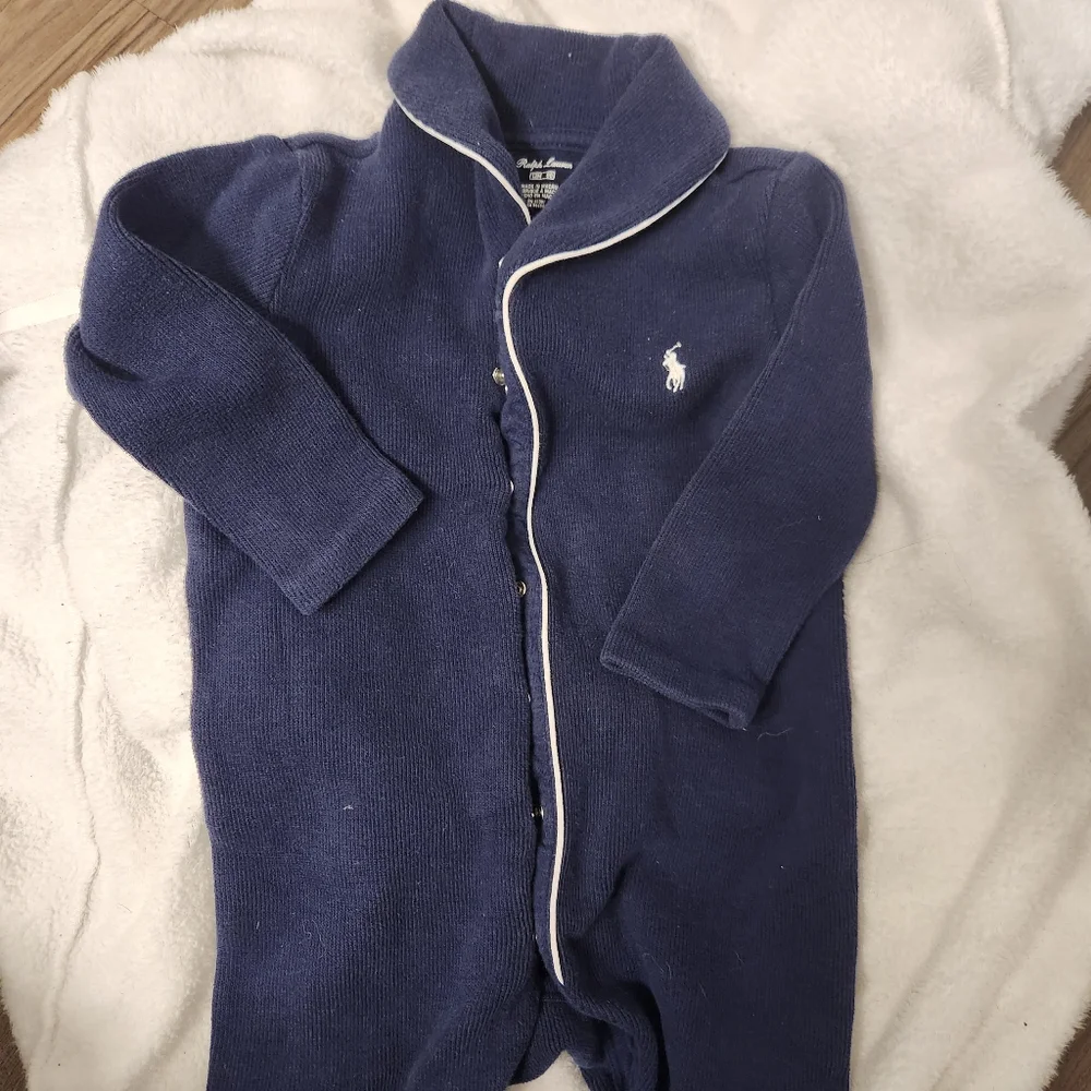 Ralph lauren onsie size 12m